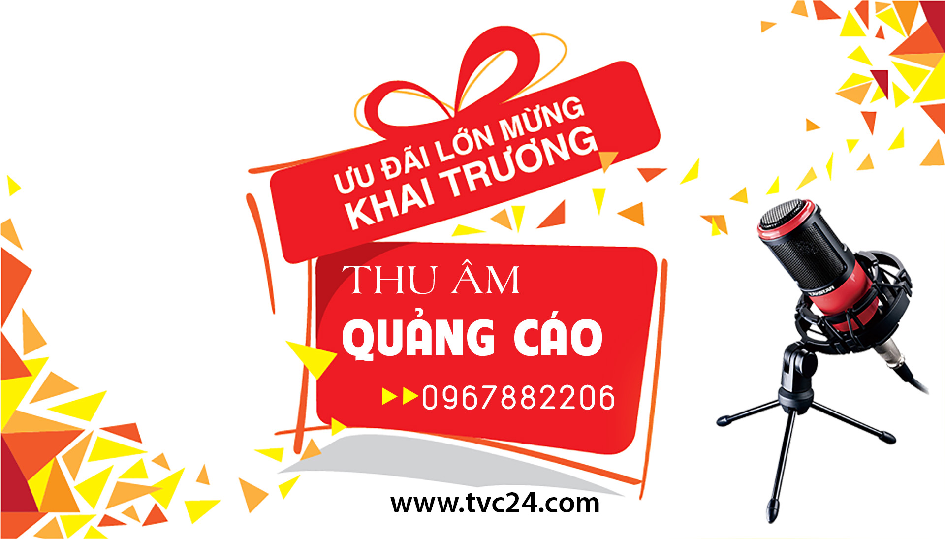 Thu âm quảng cáo khai trương thời trang Evy Trali - Giọng đọc MC nữ - Phong thu âm TVC24